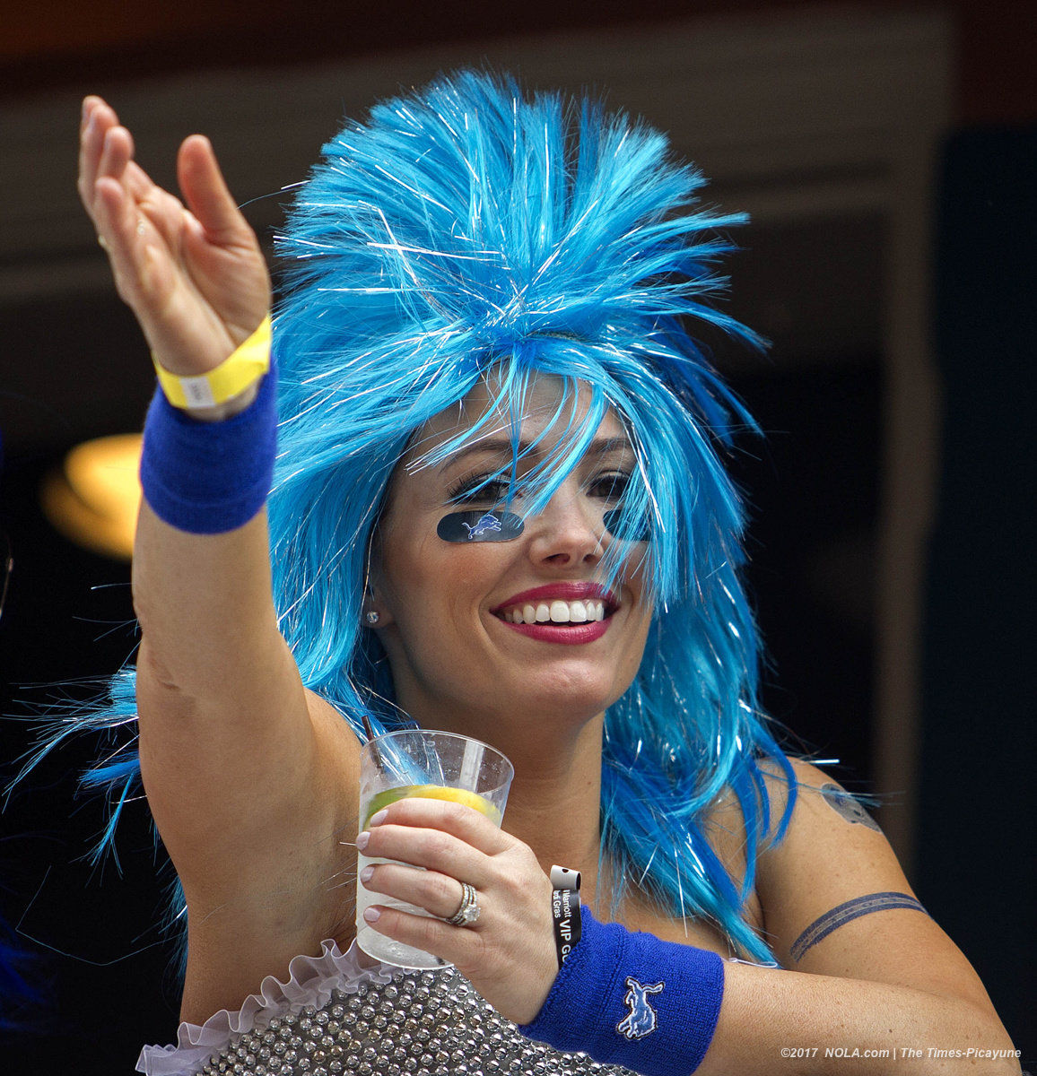 Our favorite photos from Friday's Mardi Gras fun
